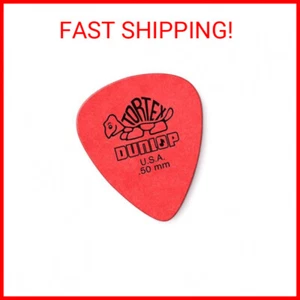 Jim Dunlop Standard Dunlop 50mm Red Guitar Pick Tortex Standard 12 Pack 418P.50 - Picture 1 of 2
