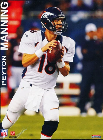 Peyton Manning 6" x 4.5" Collectible Mini Plaque Picture (BuyMVP) Cover