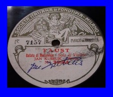 Jan Kubelik Fonotipia 39164 & 39194 Violin Faust Gounod Reverie Schumann 10¾ 78