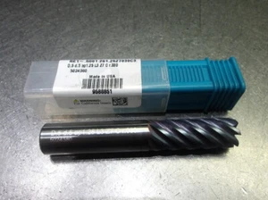 Ingersoll 1/2" 7 Flute Carbide CR Endmill .030" R RE1-.5001.251.25Z7030C3 (LOC26 - Picture 1 of 4