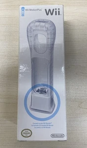 Nintendo Wii Offizieller Original Zubehör Hersteller Motion Plus Adapter mit Hülle Brandneu Versiegelt - Bild 1 von 6