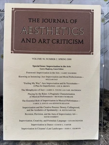 The Journal of Aesthetics and Art Criticism: Vol 58, No. 2 - Spring 2000 - Imagen 1 de 3
