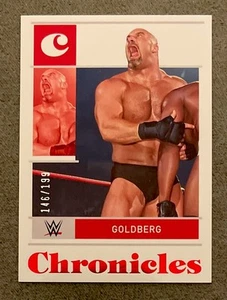 GOLDBERG 2022 Panini Chronicles WWE Rosso /199 #73 - Foto 1 di 3