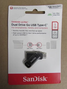 SANDISK ULTRA DUAL DRIVE GO 1TB 400MB/S (31E) - Bild 1 von 2