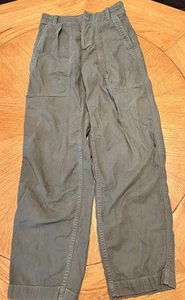 Citizens of Humanity Low Slung Surplus Pants Green Size 25 Hook and Bar- Flaw - Picture 1 of 11