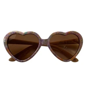 NUEVO STELLA MCCARTNEY NIÑOS SK 0037S 001 ROSA CORAZÓN GAFAS DE SOL AUTÉNTICAS 49-14 3 - Imagen 1 de 9