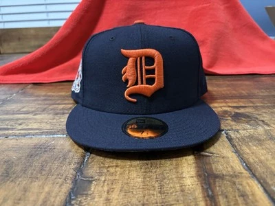 MyFitteds Detroit Tigers Forbes Field Azul Marino Nueva Era Equipado 7 3/4 Tiger Camo UV Foto 1 de 4