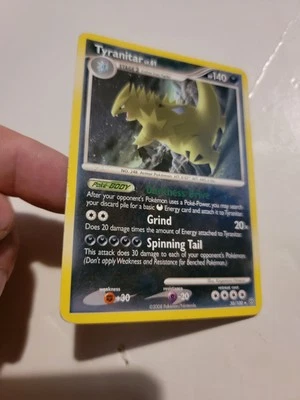 Tyranitar Lv.61 30/100  Stormfront Non-Holo Rare Pokemon Card TCG  2008 MP - Image 1 of 2