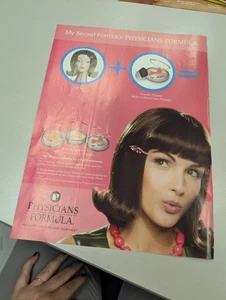 By Secret Formula Is Physicians Formula Makeup Retro Mod 1960s Style Print Ad - Picture 1 of 4