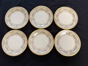 6 platos de pan/postre Lenox Castle Garden China 6,25" excelente - Imagen 1 de 7