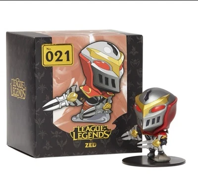 League of Legends Zed Figure #021 Riot Games Collectible 2015 Boxed w/ COA - Image 1 of 4