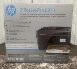 New HP OfficeJet Pro 6978 All-in-One Wireless Printer (Brand New Sealed) - Picture 1 of 3