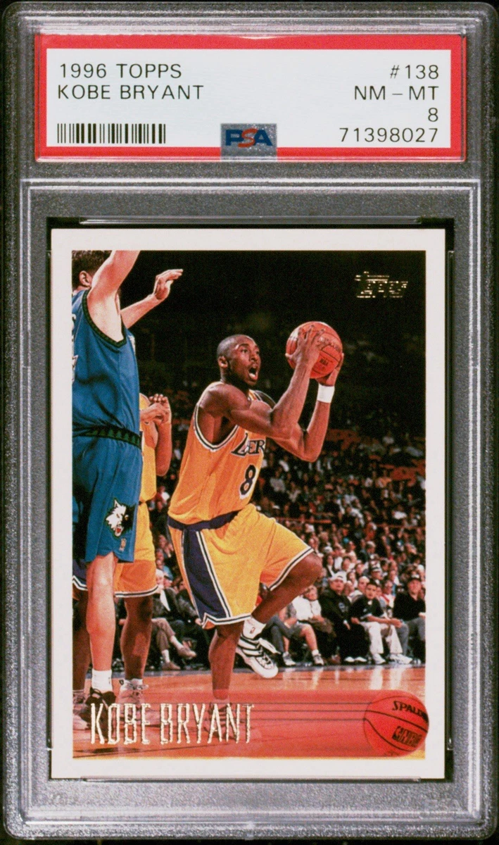 Kobe Bryant 8 Graded Rookie Basketball Trading Cards & Accessories