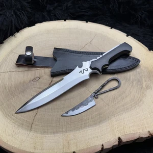 Custom Handmade D2 Stahlklinge Resident Evil 4 Remake Messer, Jack Krauser Replik - Bild 1 von 10