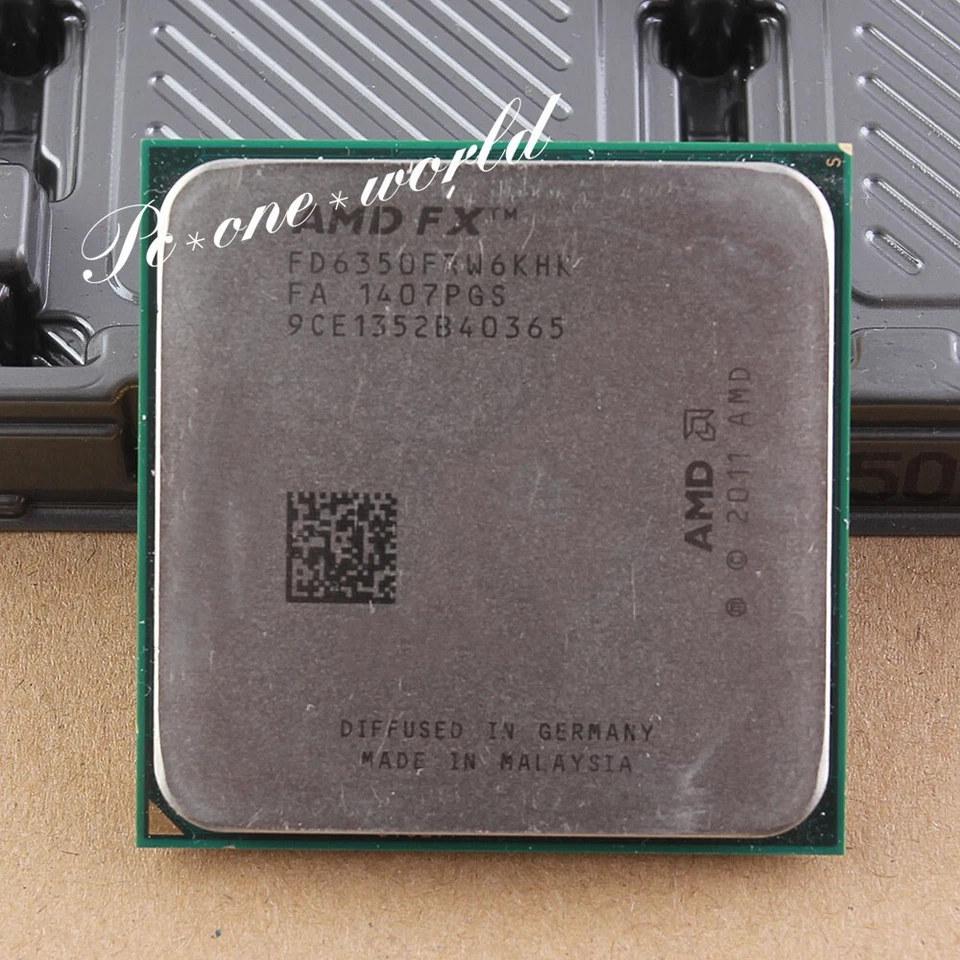 100% OK FD6350FRW6KHK AMD FX-Series FX-6350 3.9 GHz Processor Socket AM3+ CPU - Image 1 of 1