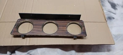 Oldsmobile Cutlass 442 1971 1972 tablero calibre bisel 404654 GM OEM madera grano  Foto 1 de 4