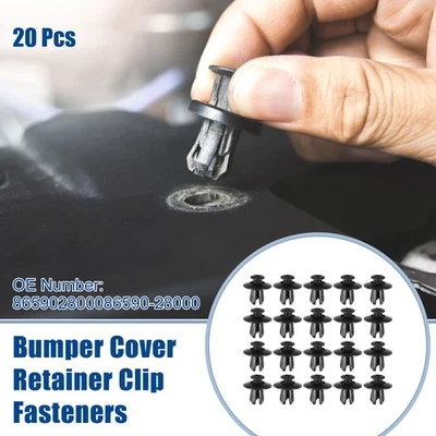 Sujetadores de clip de retención de cubierta de parachoques de 20 piezas para Hyundai Sonata No.8659028000 Foto 1 de 4