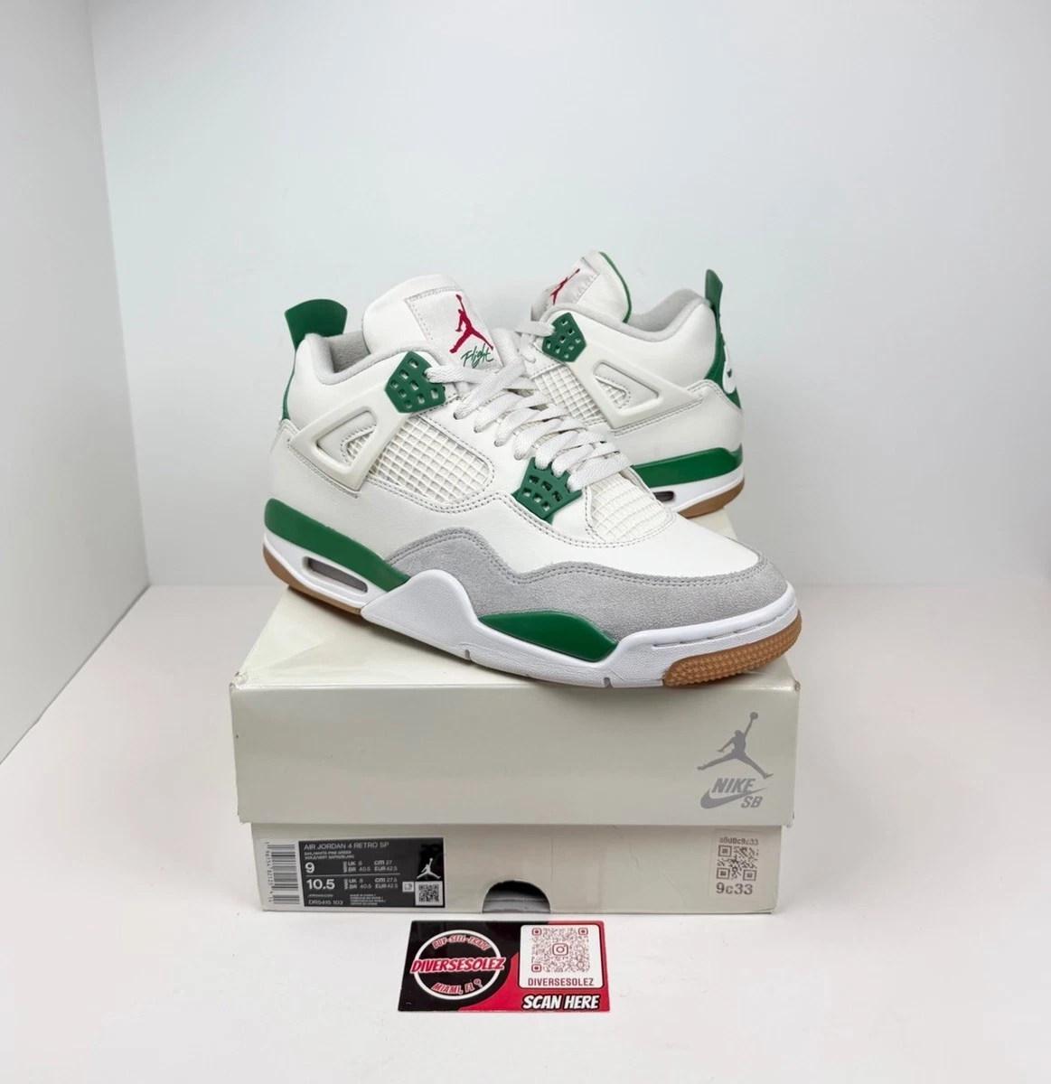 Las mejores ofertas en Jordan 4 Retro SP Pine Green | eBay