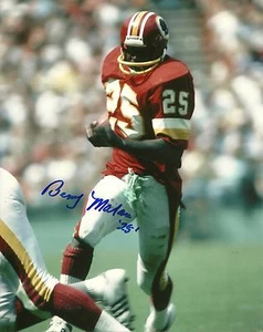 FOTO 8x10 firmada autografiada por Benny Malone Washington Redskins con certificado de autenticidad #25 - Imagen 1 de 1