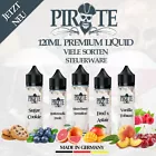120ml Premium E-Liquid für E-Zigarette/Shisha - 0-6mg Nikotin - Germany - Pirate