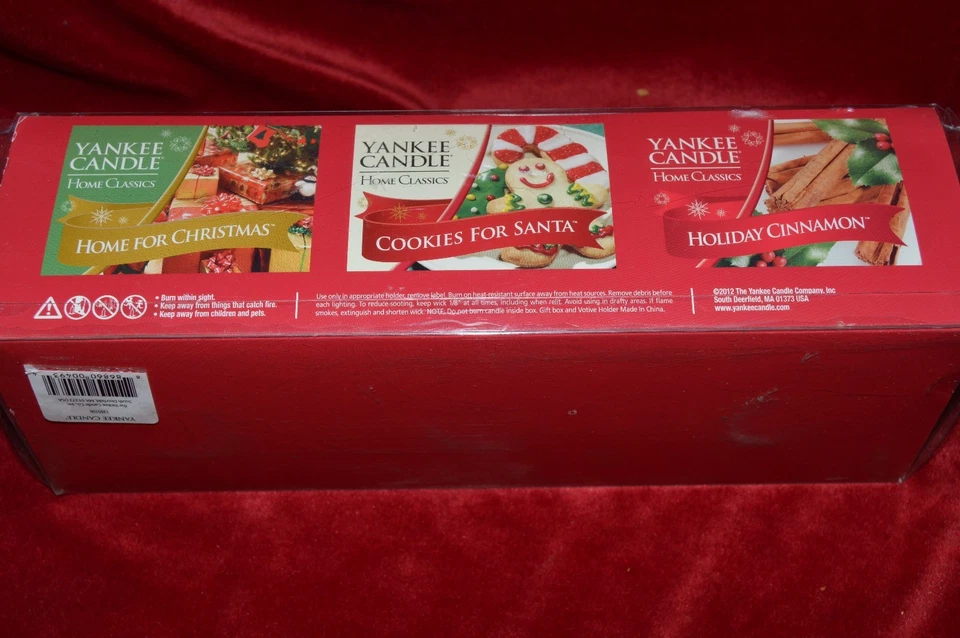 Juego votivo de Navidad Simply Home Yankee Candle 3 velas diferentes Foto 1 de 1