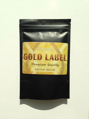 Savanna Gold Label - Premium Aroma Herbal Blend Herb Mix, 2 packs