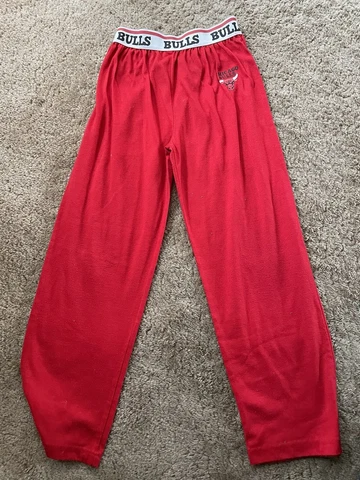 Chicago Bulls Pajama Pants Youth Large 10/12 NBA Apparel Cover