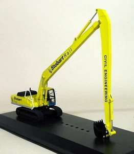 Sealed Atlas Komatsu PC340 Hyd Excavator W122 for Stobart Rail in 1:76 Scale - Picture 1 of 7