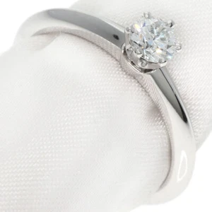 TIFFANY&Co. Ring Diamond Platinum PT950 - Picture 1 of 8