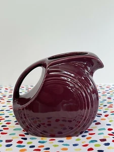 Fiestaware Heide Saftkrug Fiesta klein nicht mehr produziert lila 28 Unzen Scheibe Krug - Bild 1 von 11