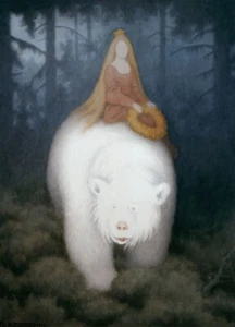 Theodor Kittelsen : "White Bear King Valemon" (1912) — Giclee Fine Art Print - Picture 1 of 7