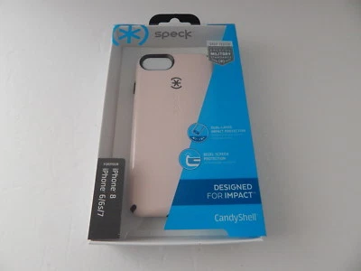 Speck Products CandyShell Case for iPhone SE/8/7/6s Quartz Pink/Slate Grey New - Image 1 of 4
