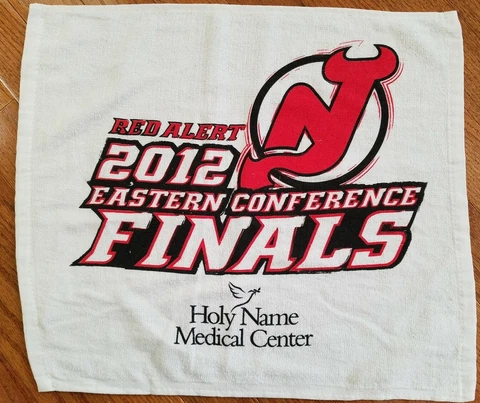 New Jersey Devils 2012 Eastern Conference Finals Playoff Promo Game Towel Cover