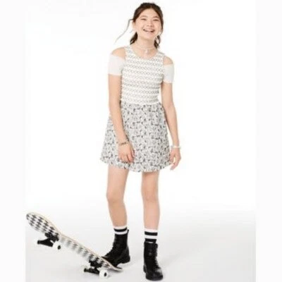 Epic Threads Girls Smocked Floral-Print Dress - Image 1 of 2