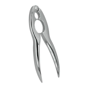 Casse noix chromé inox 15.5x4 cm - Imagen 1 de 2