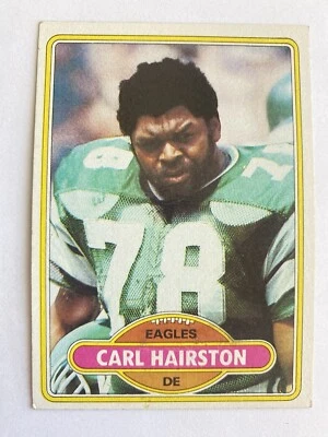 1980 Topps Football #92 Carl Hairston - Image 1 of 2