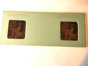 N1-59 RISQUÉ PHOTO SLIDES - STEREO LOCKSLIDE - OUTSIDE - Picture 1 of 2
