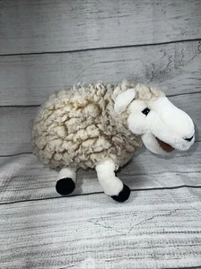 Folkmanis WOLLSCHAF Puppe Ganzkörper 12 Zoll Plüschtier Stofftier - Bild 1 von 10