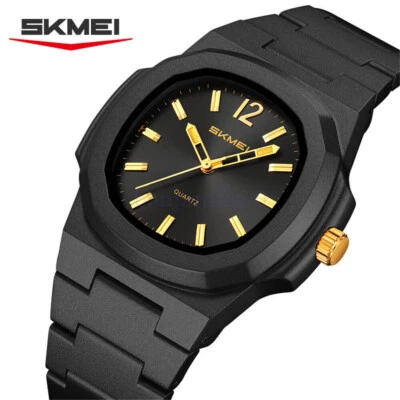 Sport Men Quartz Watch Simple Dial Fashion Casual Wristwatch For Boys - image 1 of 4