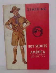 Boy Scouts Of America Stalking How To Track Trail Animals Birds Persons (1942) - Picture 1 of 14
