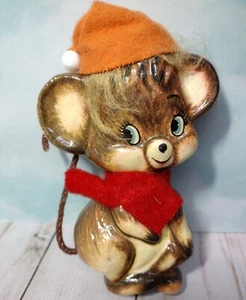 3 D Vintage Christbaumschmuck Dekoration Kunststoff mit Schaumstofffüllung ~ Hersteller De Sela - Bild 1 von 4