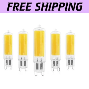 Dimmable Cool White G9 LED Bulbs - 450 Lumens, 5 Pack, Ideal for All Fixtures - Picture 1 of 8