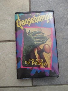 RL Stine Goosebumps VHS Tape Stay Out Of The Basement Vintage 1996 Clamshell - Picture 1 of 1