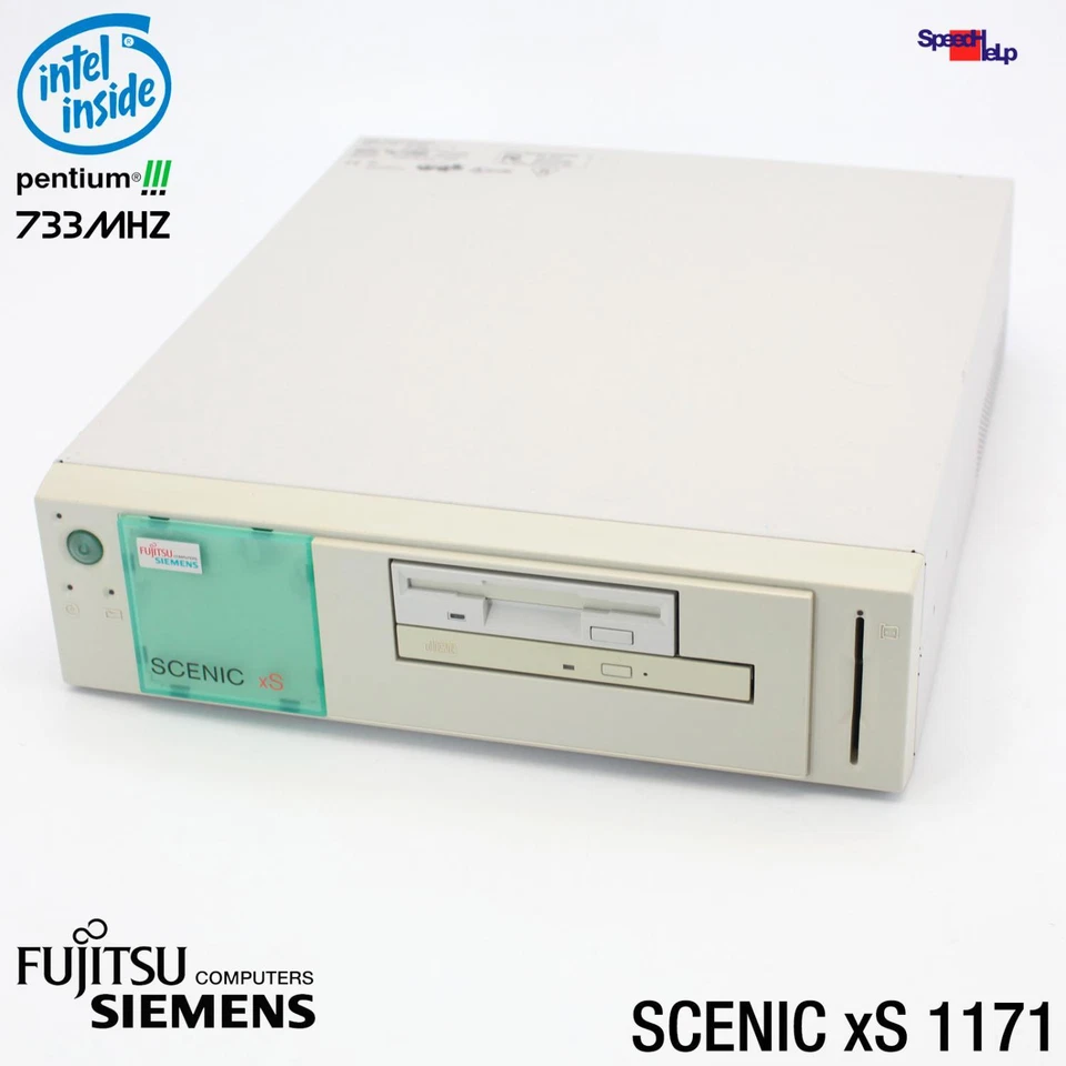 FSC FUJITSU SIEMENS SCENIC XS 1171 Computer PC RS-232 Parallel D1171 Pentium 3 - Image 1 of 4