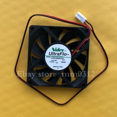 NIDEC U70R12MS5CB-51 12V 7CM silent  cooling fan - Image 1 of 2