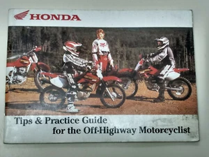 honda tips and practice guide for the off-highway motorcyclist printed by MSF   - Bild 1 von 12