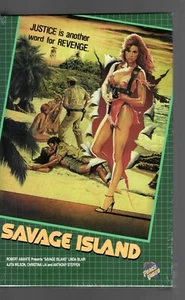 Savage Island (VHS) Force Video Lighting Video Re-Issue Big Box NEW & SEALED - Picture 1 of 2