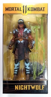 Figura de acción Mortal Kombat 11 NIGHTWOLF McFarlane Toys 7" nueva Foto 1 de 4