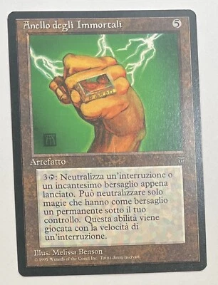 MTG RING OF IMMORTALS Legends (Italian) (OldManMTG 002-689) - Image 1 of 2