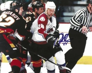 Signiertes 8x10 JON KLEMM Colorado Lawine handsigniertes Foto - COA - Bild 1 von 1
